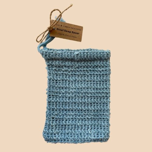 sisal soap saver bag - Parrotfish