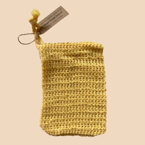 sisal soap saver bag - Parrotfish