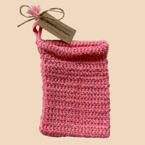 sisal soap saver bag - Parrotfish