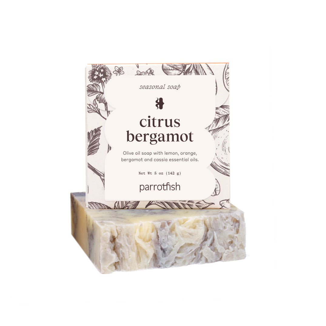 citrus bergamot soap bar - Parrotfish