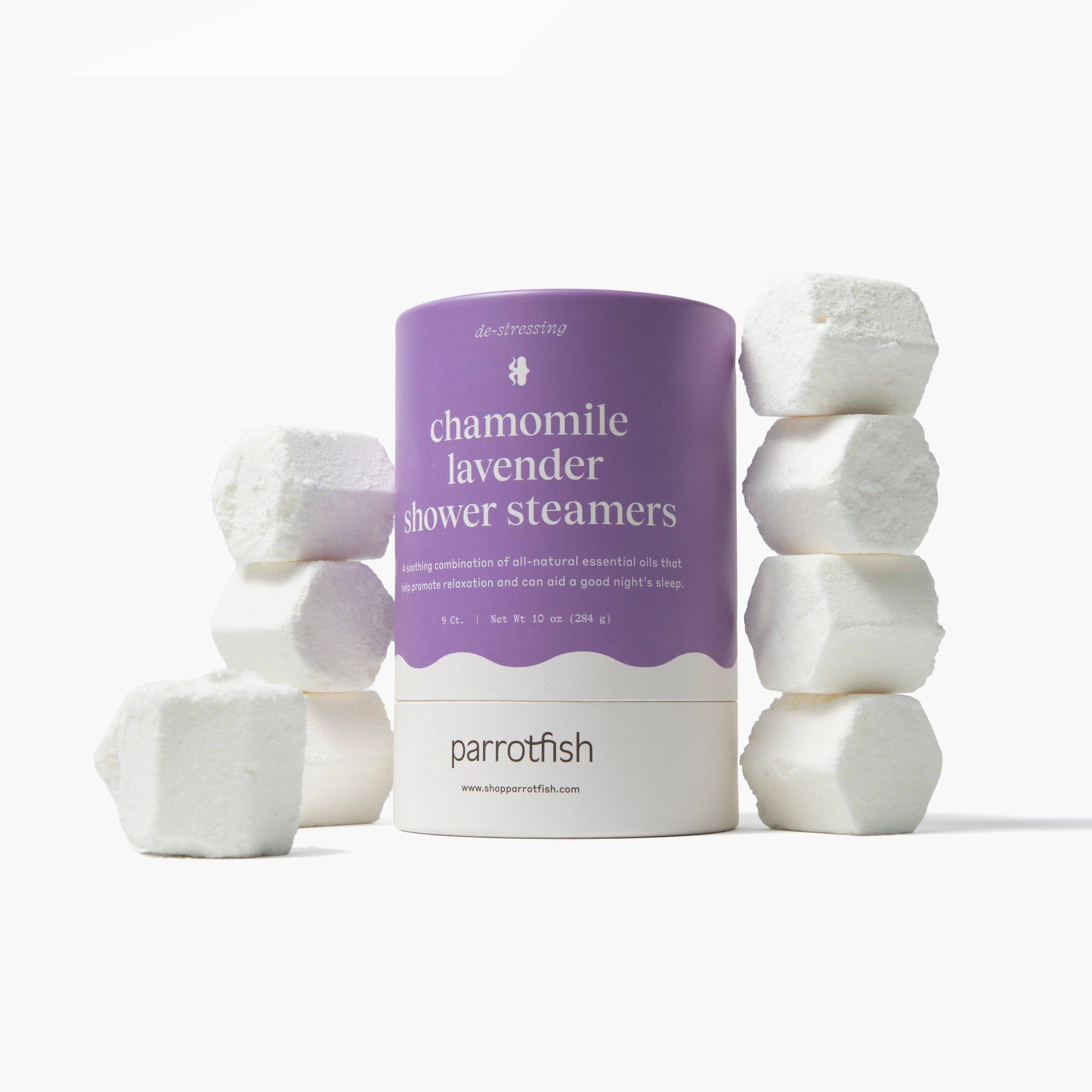 chamomile lavender shower steamers - Parrotfish