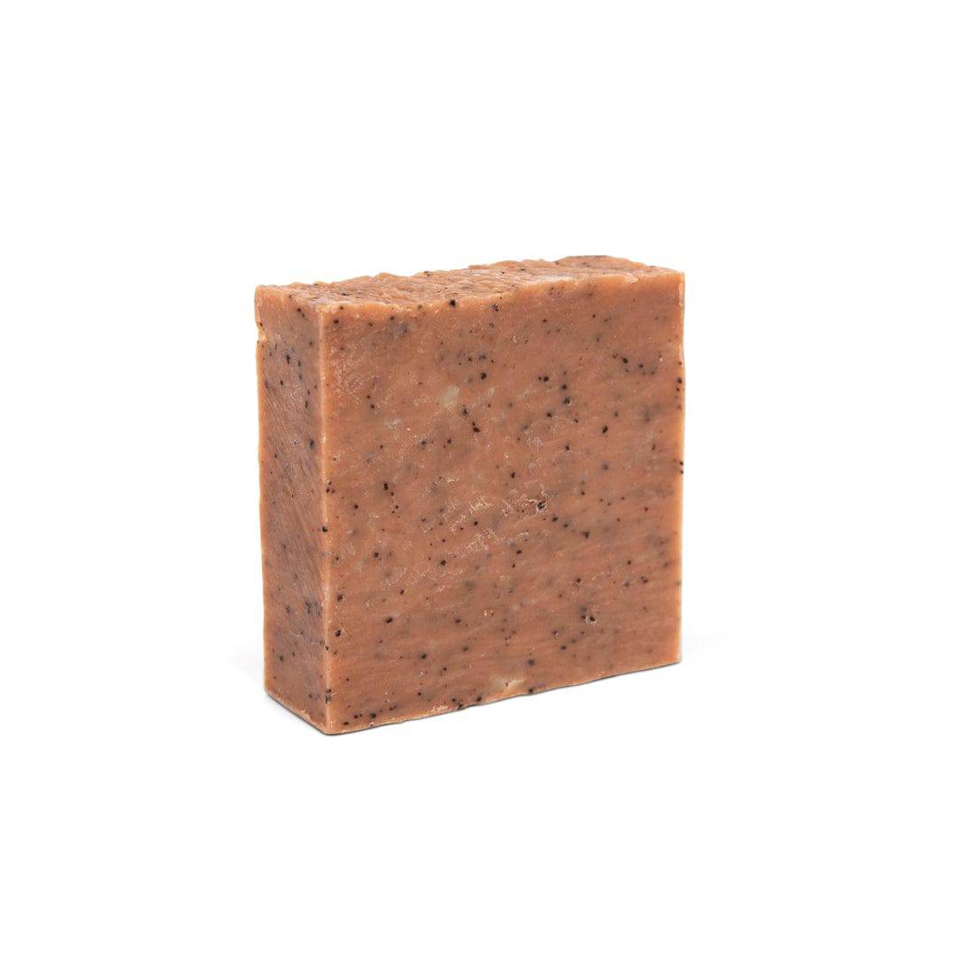 coffee clementine exfoliant soap bar