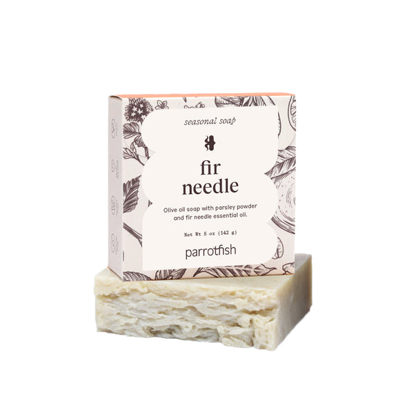 fir needle soap bar