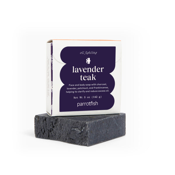 lavender teak soap bar
