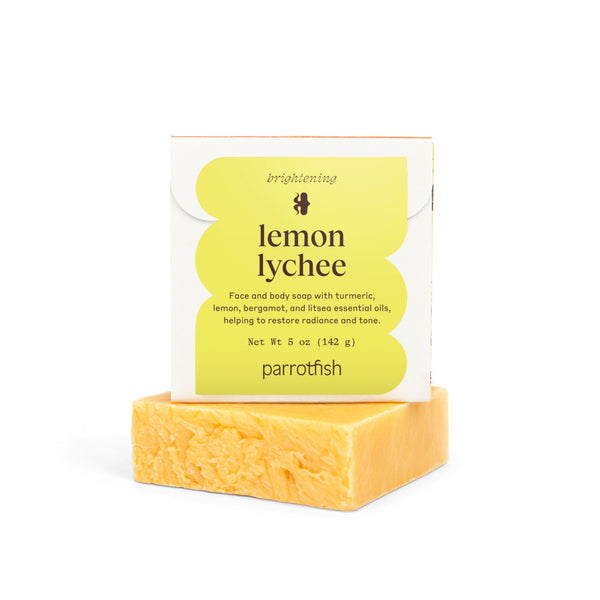 lemon lychee soap bar