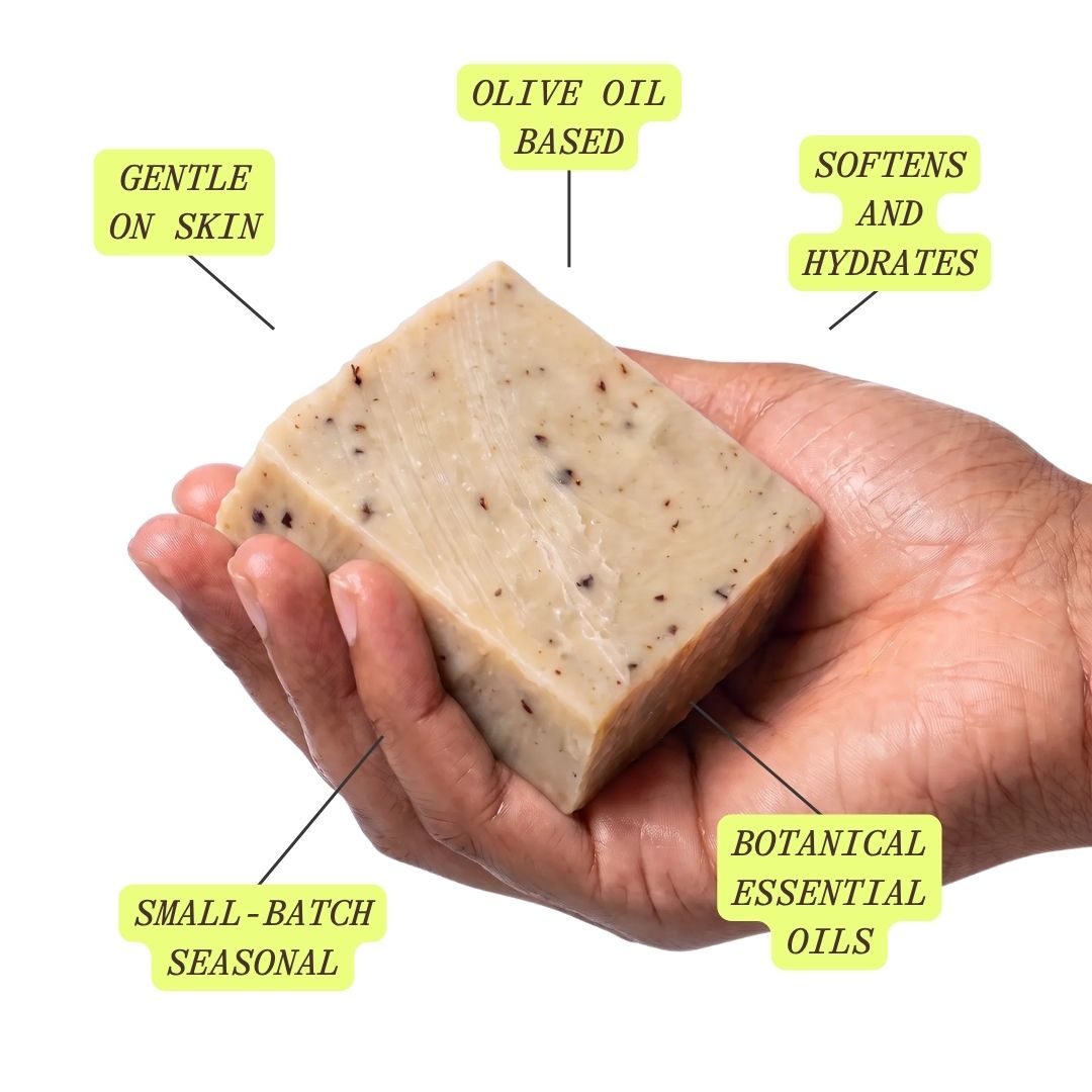 wildflower sage soap bar - Parrotfish