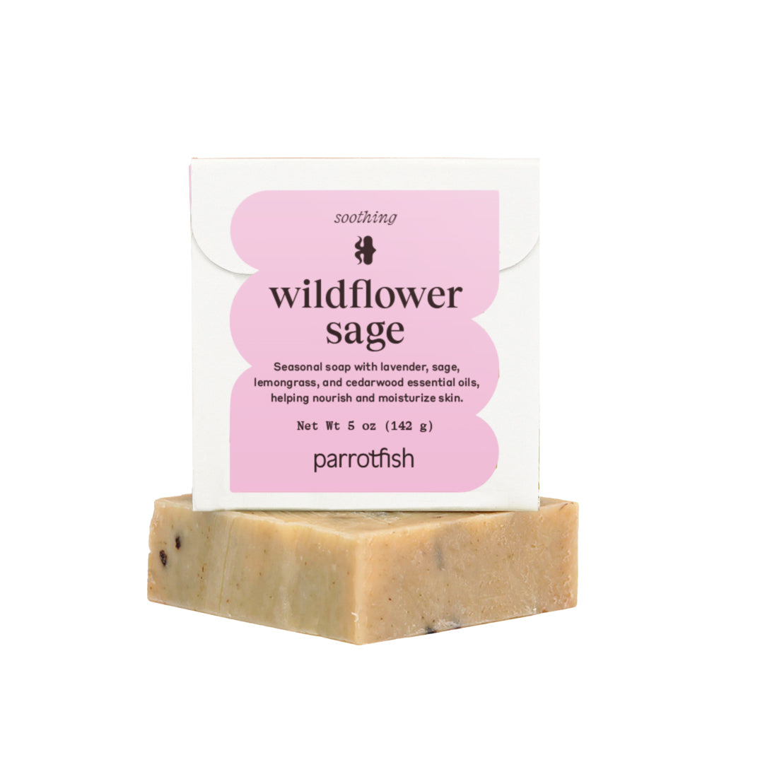 wildflower sage soap bar