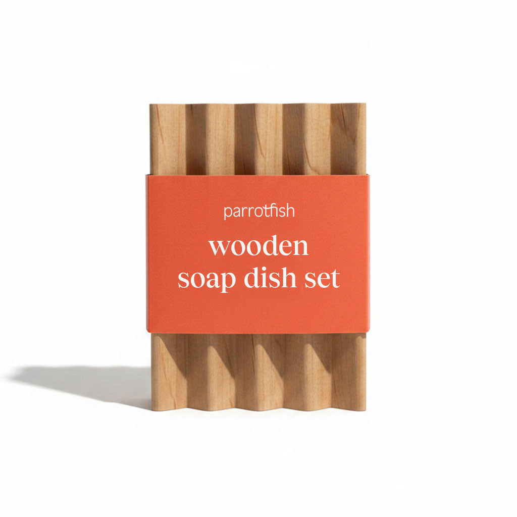 wooden soap dish (2) - Parrotfish